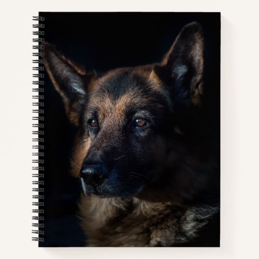 German Shepherd past Notitieboek (Voorkant)
