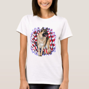 German Shepherd Patriot T-shirt