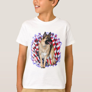 German Shepherd Patriot T-shirt