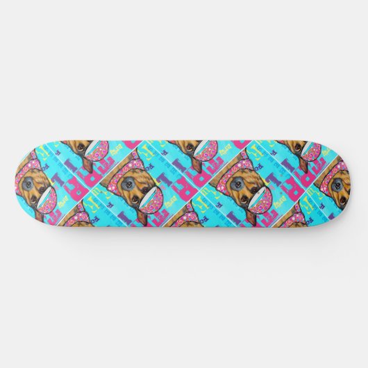 German Shepherd Persoonlijk Skateboard (Horizontaal)