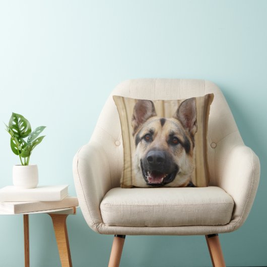 German Shepherd Pet Dog Sierkussen Home Decor (Stoel)