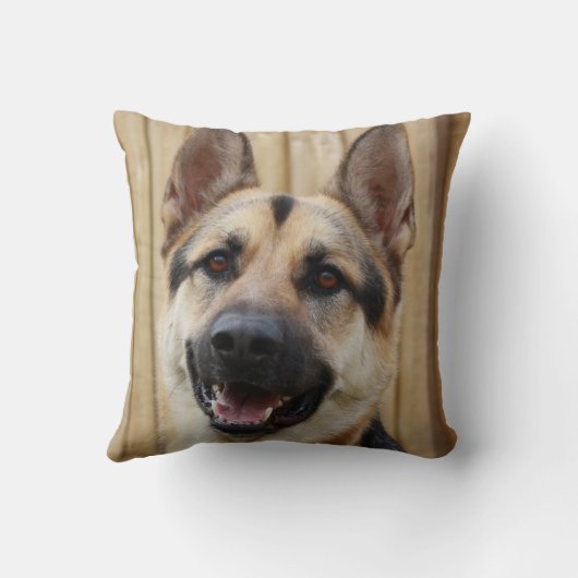 German Shepherd Pet Dog Sierkussen Home Decor (Achterkant)