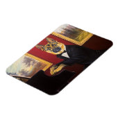 German Shepherd | Piano Waltz Magneet (Linkerzijde)