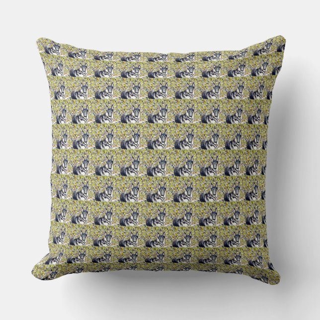 German Shepherd Pillow Kussen (Voorkant)