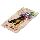 German Shepherd Pirate Magneet (Linkerzijde)