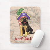 German Shepherd Pirate Muismat (Met muis)