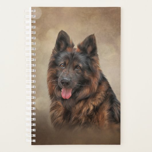 German Shepherd Planner (Voorkant)