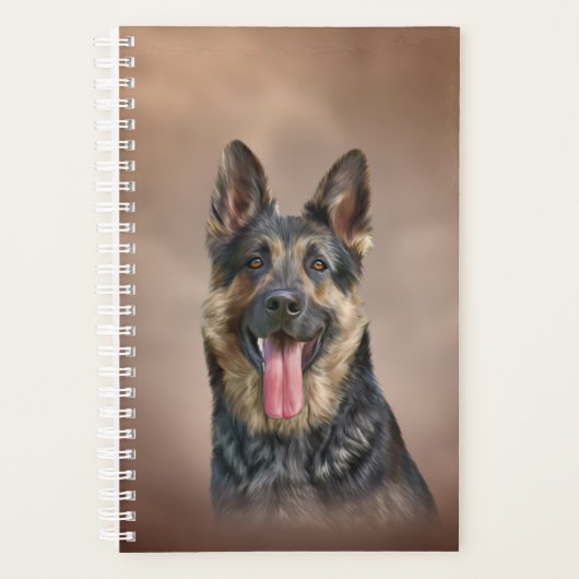 German Shepherd Planner (Voorkant)