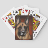 GERMAN SHEPHERD POKERKAARTEN (Achterkant)
