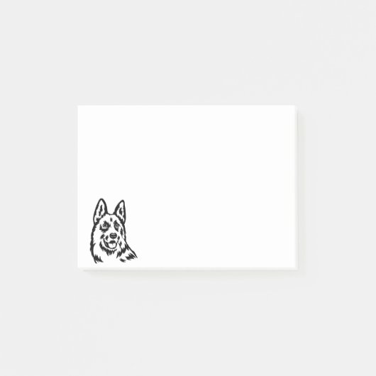 German Shepherd  Post-it® Notes (Voorkant)