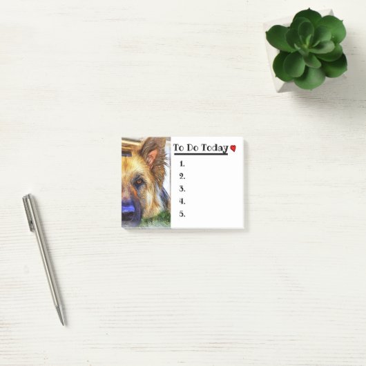 German Shepherd Post-it® Notes (Kantoor)