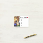German Shepherd Post-it® Notes (Op bureau)