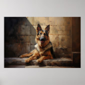 German Shepherd Poster (Voorkant)