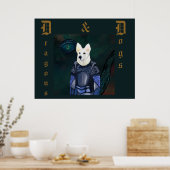 German Shepherd Poster (Keuken)