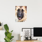GERMAN SHEPHERD POSTER (Thuiskantoor)