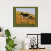 German Shepherd Print (Thuiskantoor)