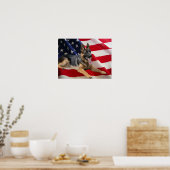 German Shepherd Print (Keuken)