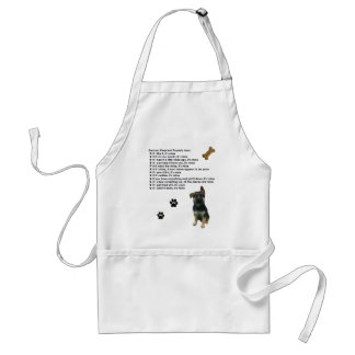 German Shepherd Property Laws Apron Standaard Schort