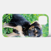 German Shepherd Puppy Case-Mate iPhone Case (Achterkant (horizontaal))