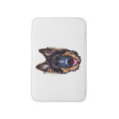 German Shepherd Puppy Dog Badmat (Voorkant Verticaal)