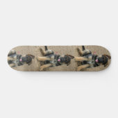 German Shepherd Puppy Dog Skateboard (Horizontaal)