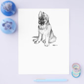 German Shepherd Puppy Flyer (Enkel)