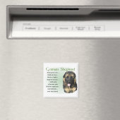 German Shepherd Puppy Gifts Magneet (Insitu (Vaatwasser))