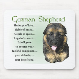 German Shepherd Puppy Gifts Muismat