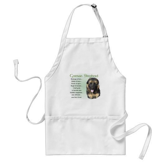 German Shepherd Puppy Gifts Standaard Schort (Voorkant)