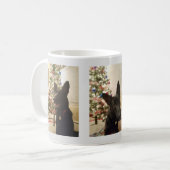 German Shepherd Puppy Kerstmis en Nieuwjaar, ZKA Koffiemok (Voorkant links)