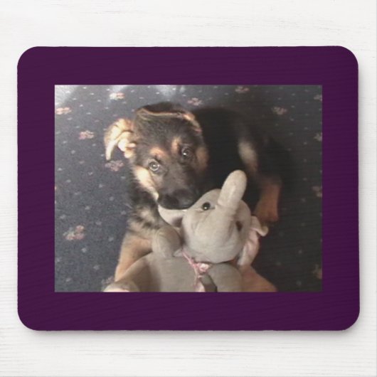 German Shepherd Puppy Muismat (Voorkant)