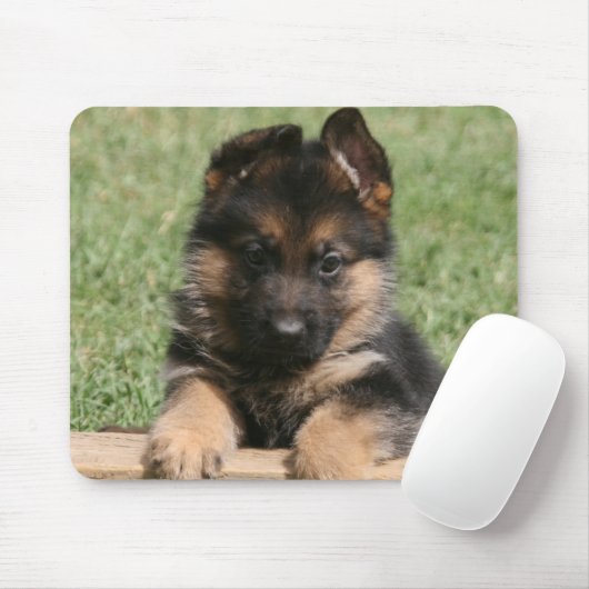 German Shepherd Puppy Muismat (Met muis)