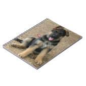 German Shepherd Puppy notebook Notitieboek (Linkerzijde)