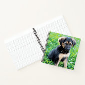 German Shepherd Puppy Notitieboek (Binnen)