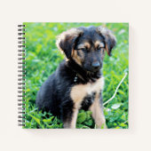 German Shepherd Puppy Notitieboek (Voorkant)
