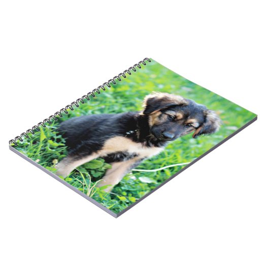 German Shepherd Puppy Notitieboek (Linkerzijde)