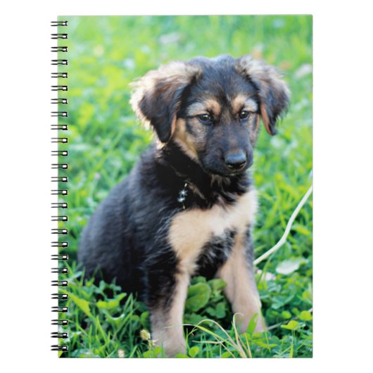 German Shepherd Puppy Notitieboek (Voorkant)