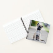 German Shepherd Puppy on Footpath Notitieboek (Binnen)