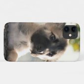 German Shepherd Puppy over Ledge Case-Mate iPhone Case (Achterkant (horizontaal))