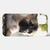 German Shepherd Puppy over Ledge Case-Mate iPhone Case (Achterkant (horizontaal))