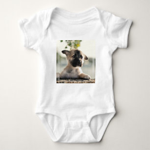 German Shepherd Puppy over Ledge Romper