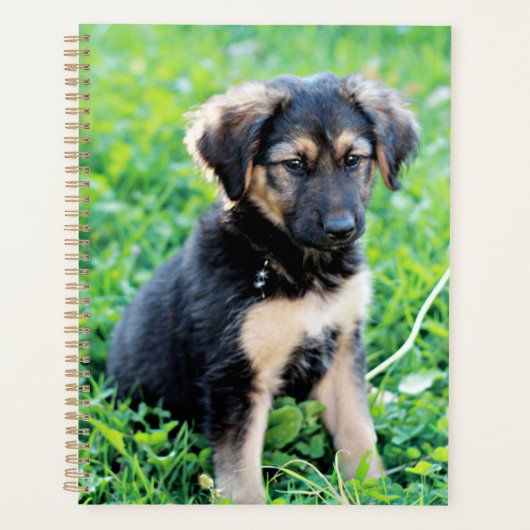German Shepherd Puppy Planner (Voorkant)