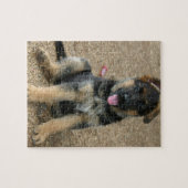German Shepherd Puppy Puzzle Legpuzzel (Horizontaal)
