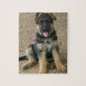 German Shepherd Puppy Puzzle Legpuzzel (Verticaal)