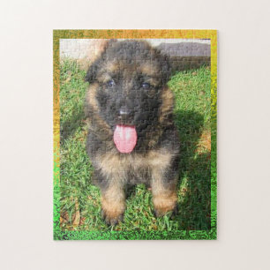 German Shepherd Puppy Puzzle Legpuzzel