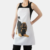 German Shepherd Puppy Schort (Insitu)