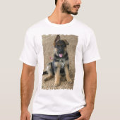 German Shepherd Puppy T-Shirt (Voorkant)
