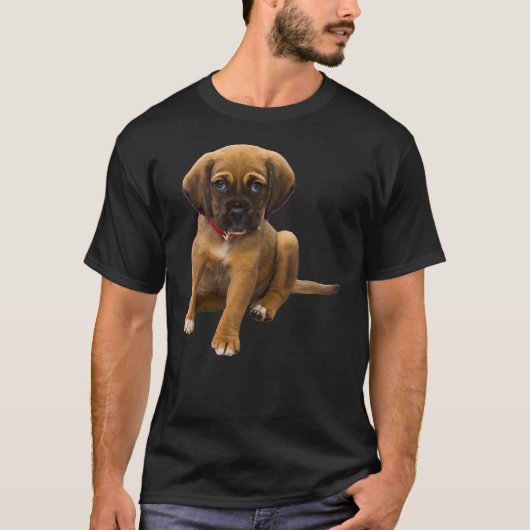 German Shepherd Puppy T-shirt (Voorkant)