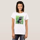 German Shepherd Puppy T-shirt (Voorkant volledig)