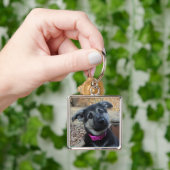 German Shepherd Puppy with Floppy Ears Sleutelhang Sleutelhanger (Hand)